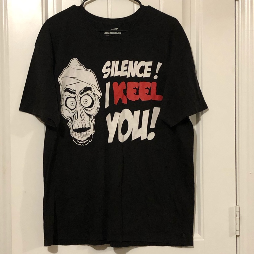 Jeff Dunham comedy graphic shirt men’s xl silence